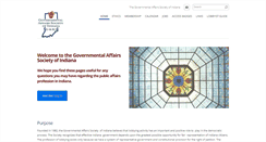 Desktop Screenshot of governmentalaffairssociety.org